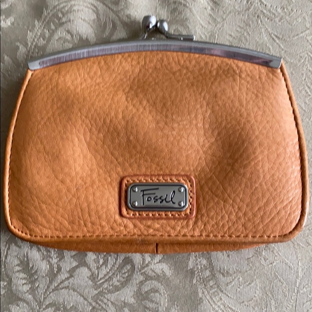 Fossil Leather Coin Wallet